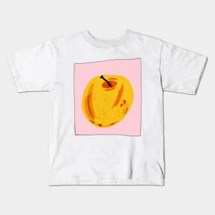 Yellow Apple Kids T-Shirt